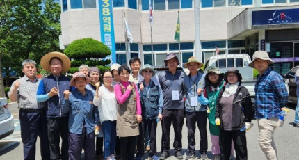 동학실천 농촌일손 돕기 남해에서 열려
