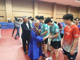 윤석산 교령, 진천 국가대표 선수촌 방문 파리올림픽 출전 선수 격려