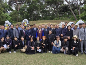 천도교, 의암 손병희 성사 순도 · 순국 103주기 묘소참례식 봉행