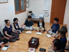 2025년 전반기 여성회 주말 수련, 정성 속에 마무리