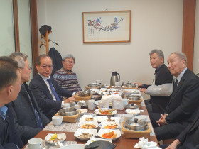 민족대표 33인 후손 조찬 간담